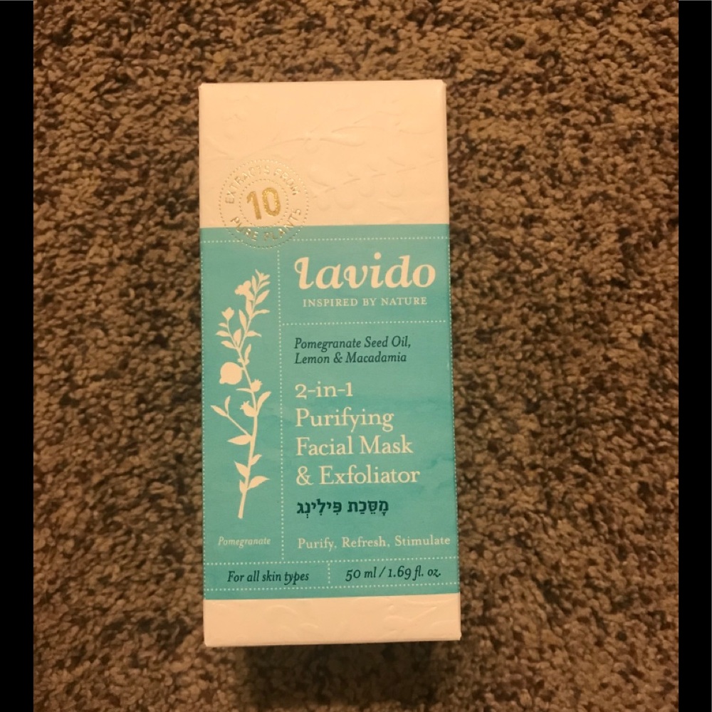 NWT Lavido 2 in 1 mask & exfoliator